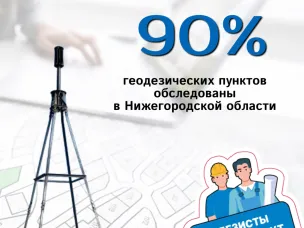 Более 3 тысяч зон геодезических пунктов под контролем  Нижегородского Росреестра